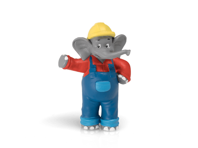 Tonie-Figur Benjamin als Baggerfahrer aus der Serie Benjamin Blümchen